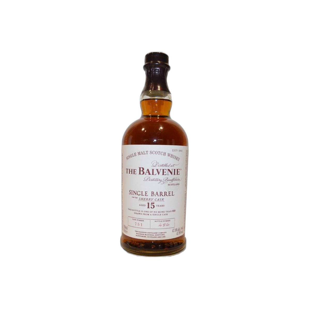 The Balvenie 15 Years Single Malt Whisky