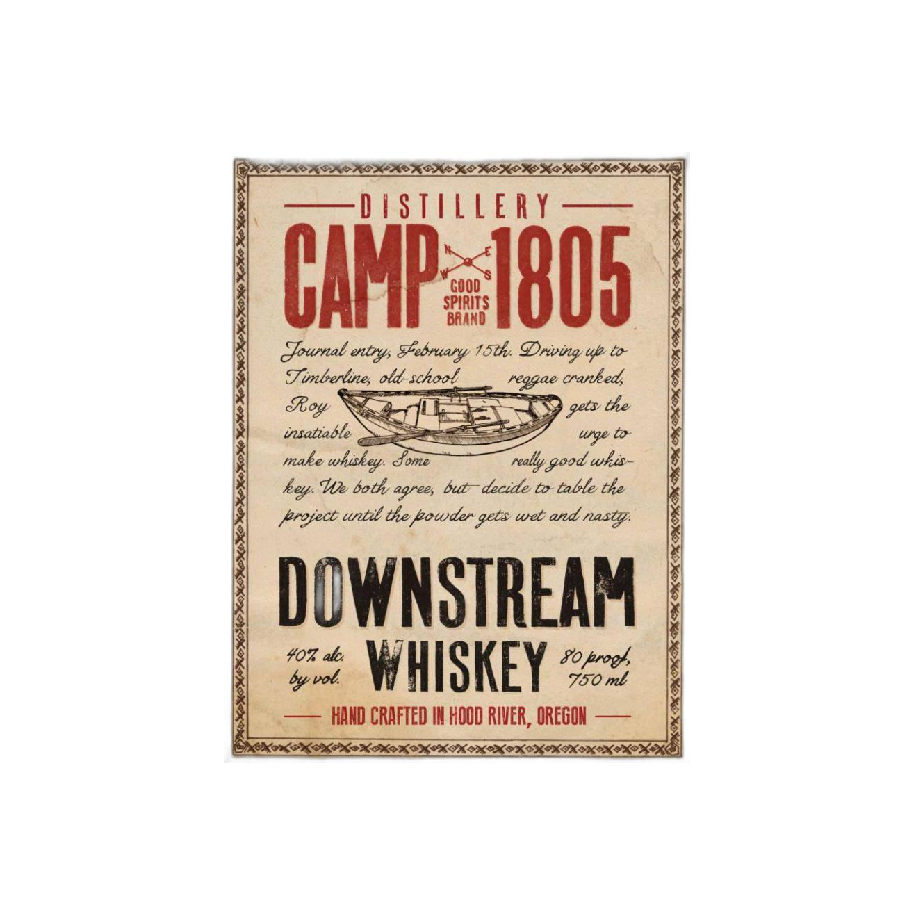 Camp 1805 Downstream Whiskey