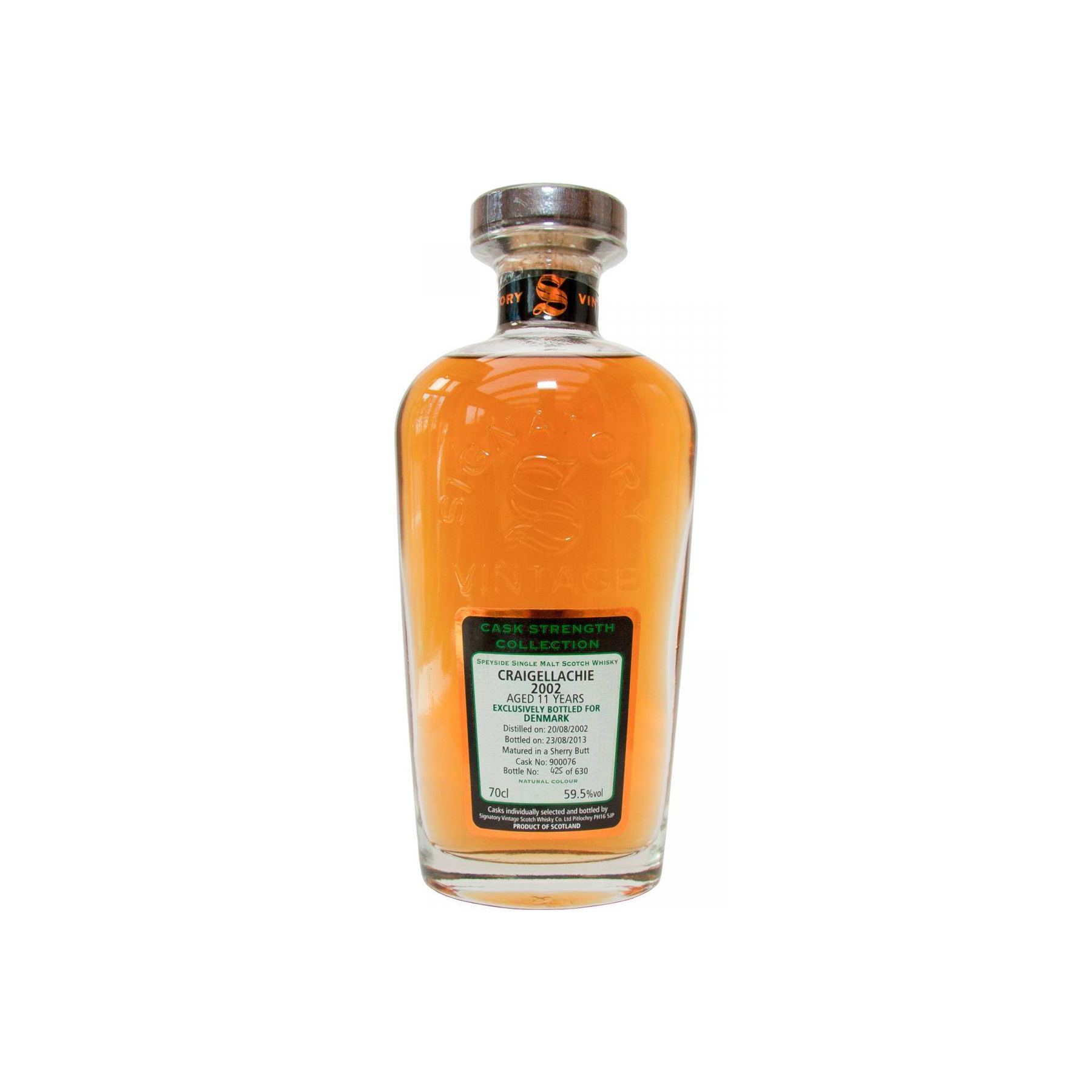 Craigellachie Cask Strength Collection 2002 11 Years Single Malt Whisky