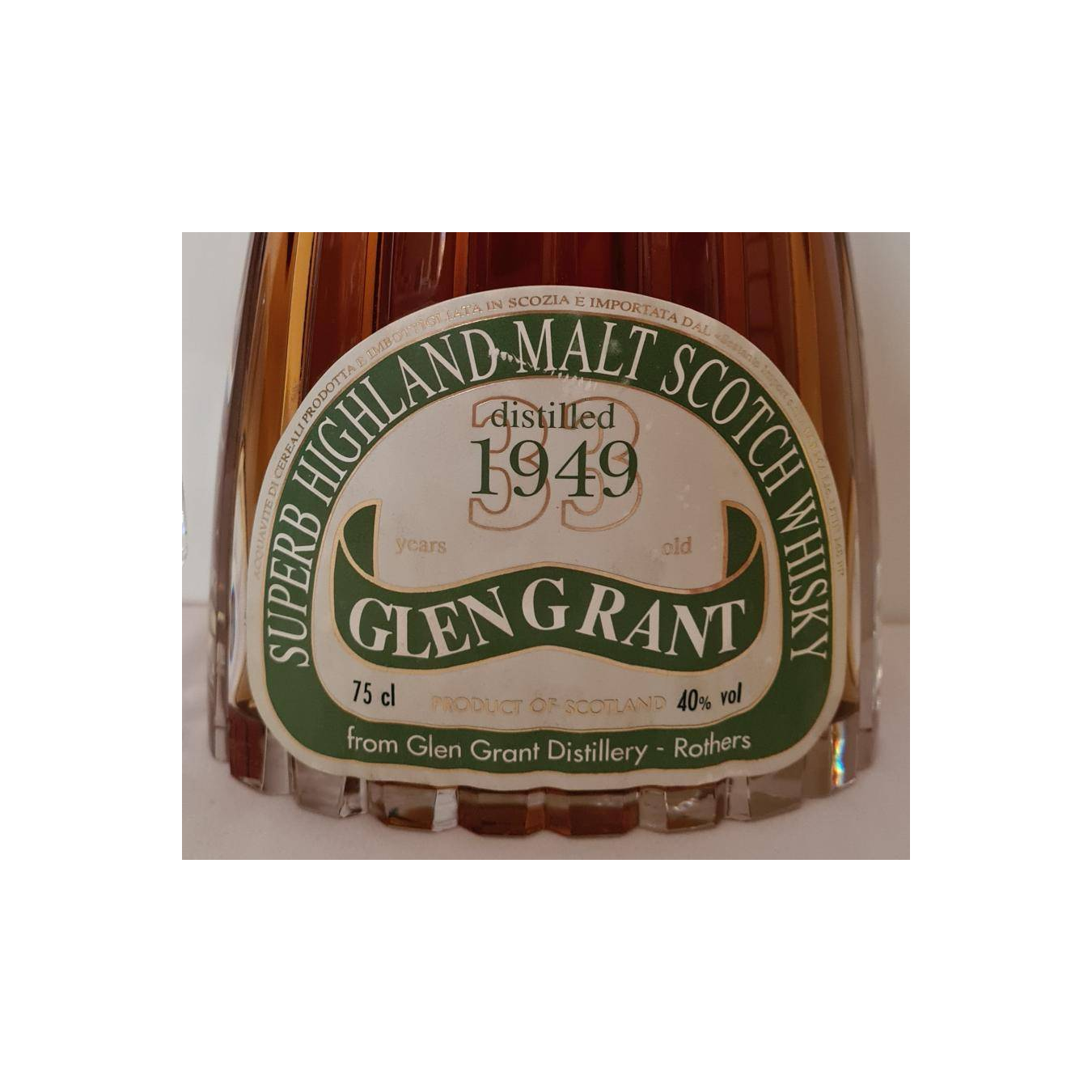 Glen Grant 1949 33 Years Single Malt Whisky 2