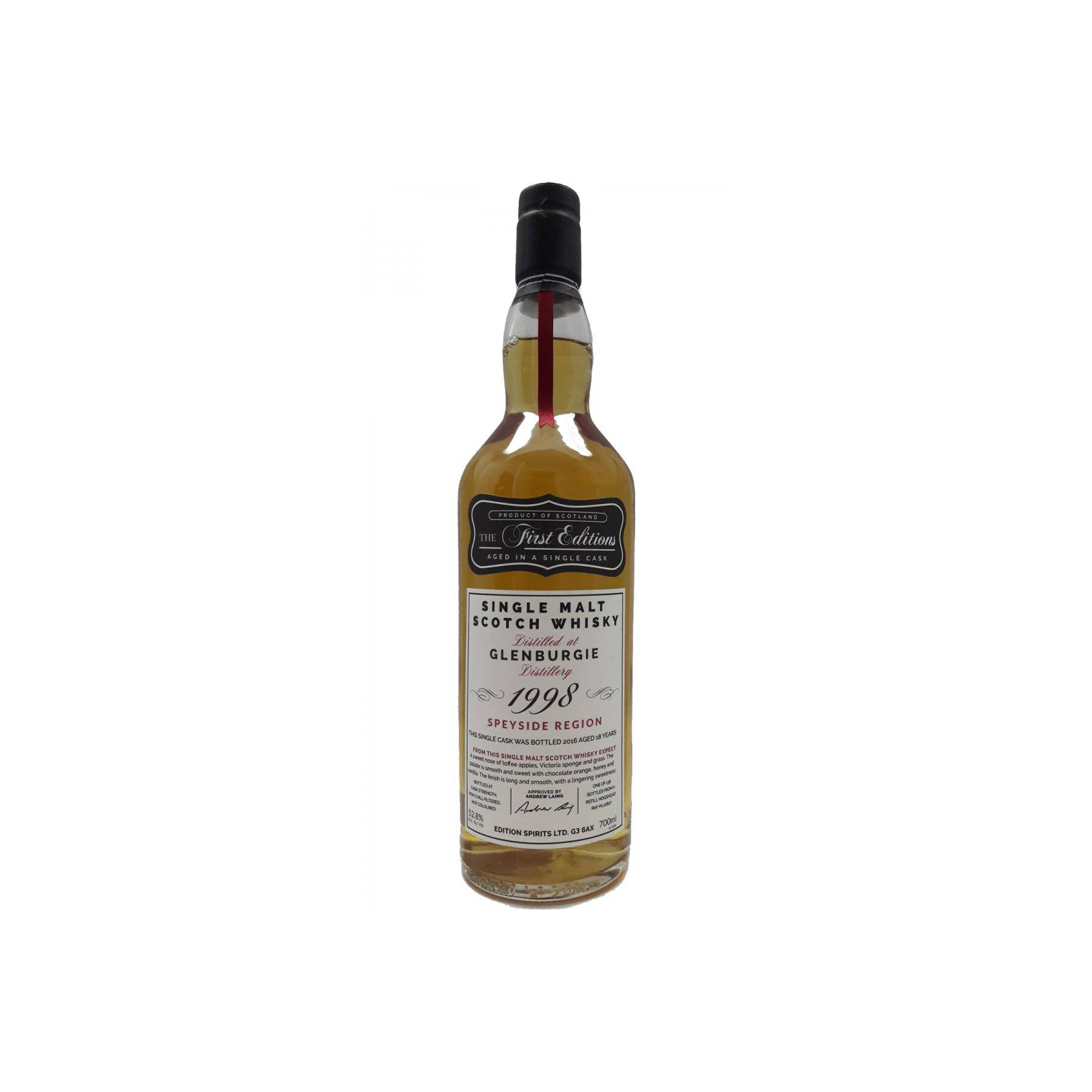 Glenburgie The First Editions 1998 18 Years Single Malt Whisky
