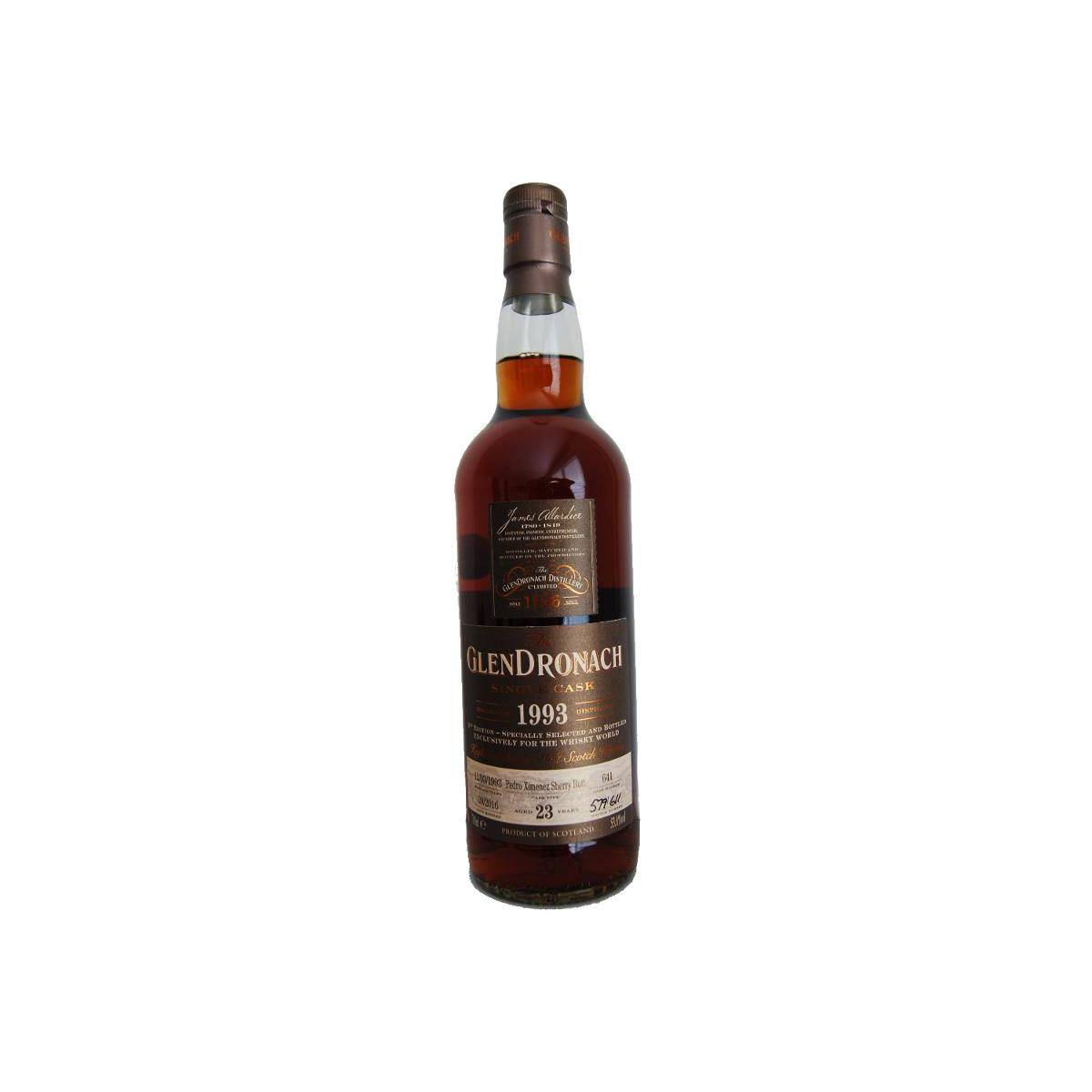 GlenDronach Single Cask 1993 23 Years Single Malt Whisky