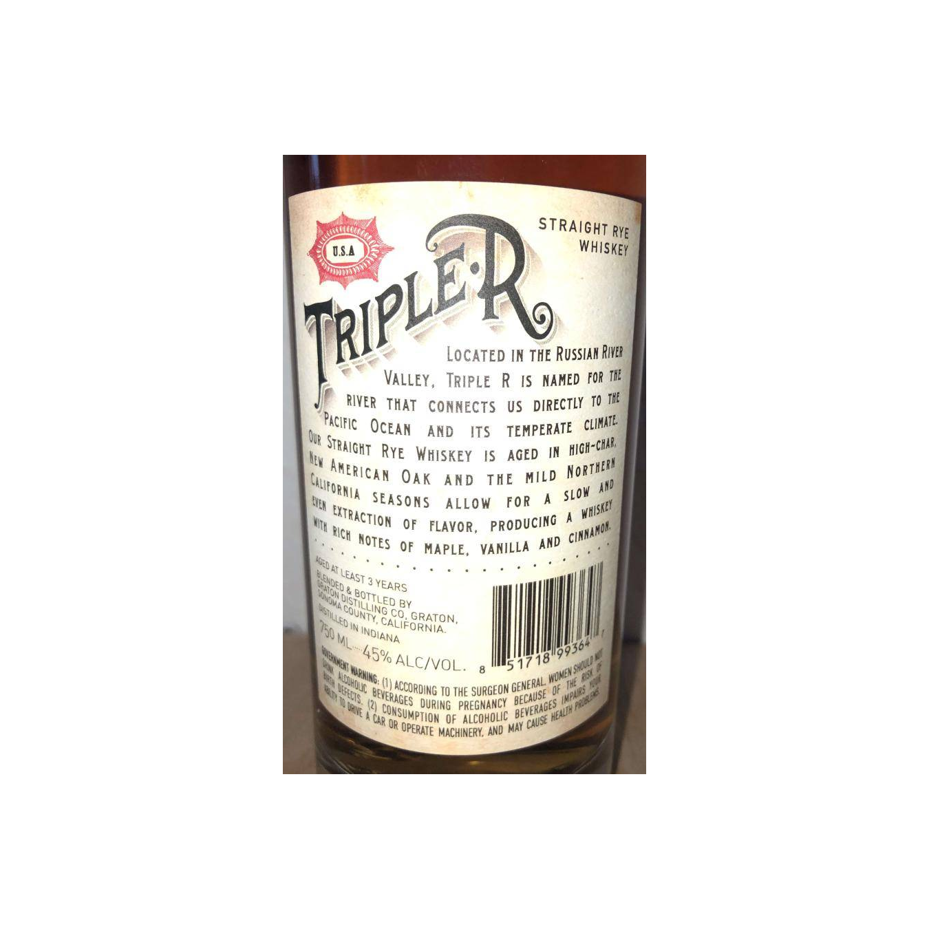 Triple R Russian River Rye 3
