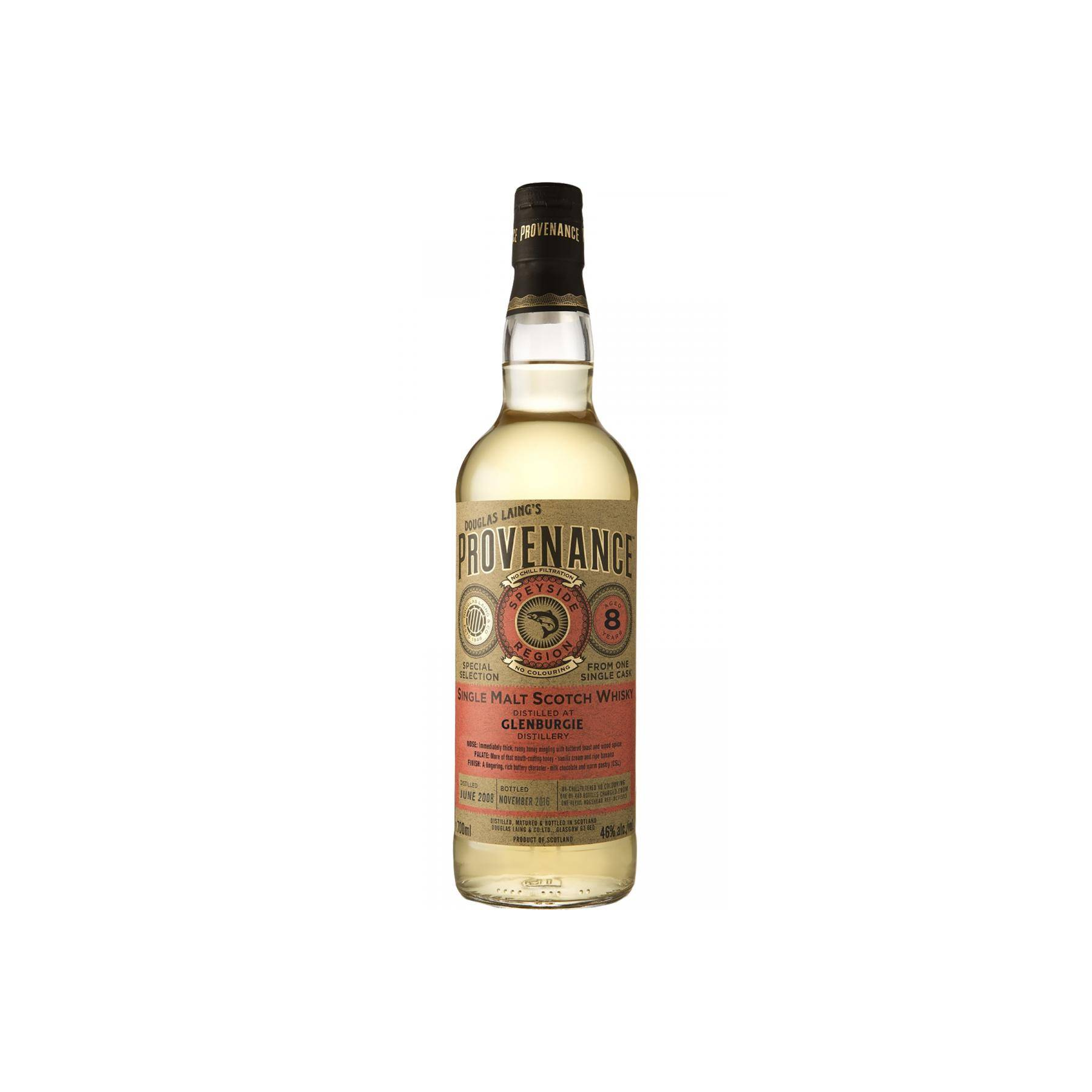 Glenburgie 2008 8 Years Single Malt Whisky