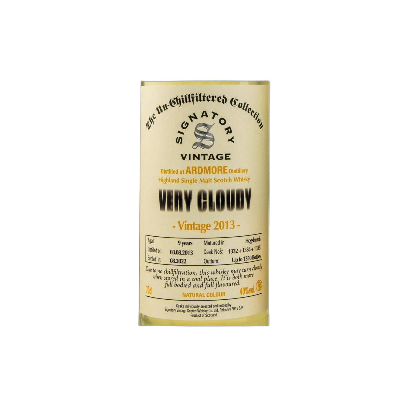 Ardmore 2013 9 Years Single Malt Whisky 3
