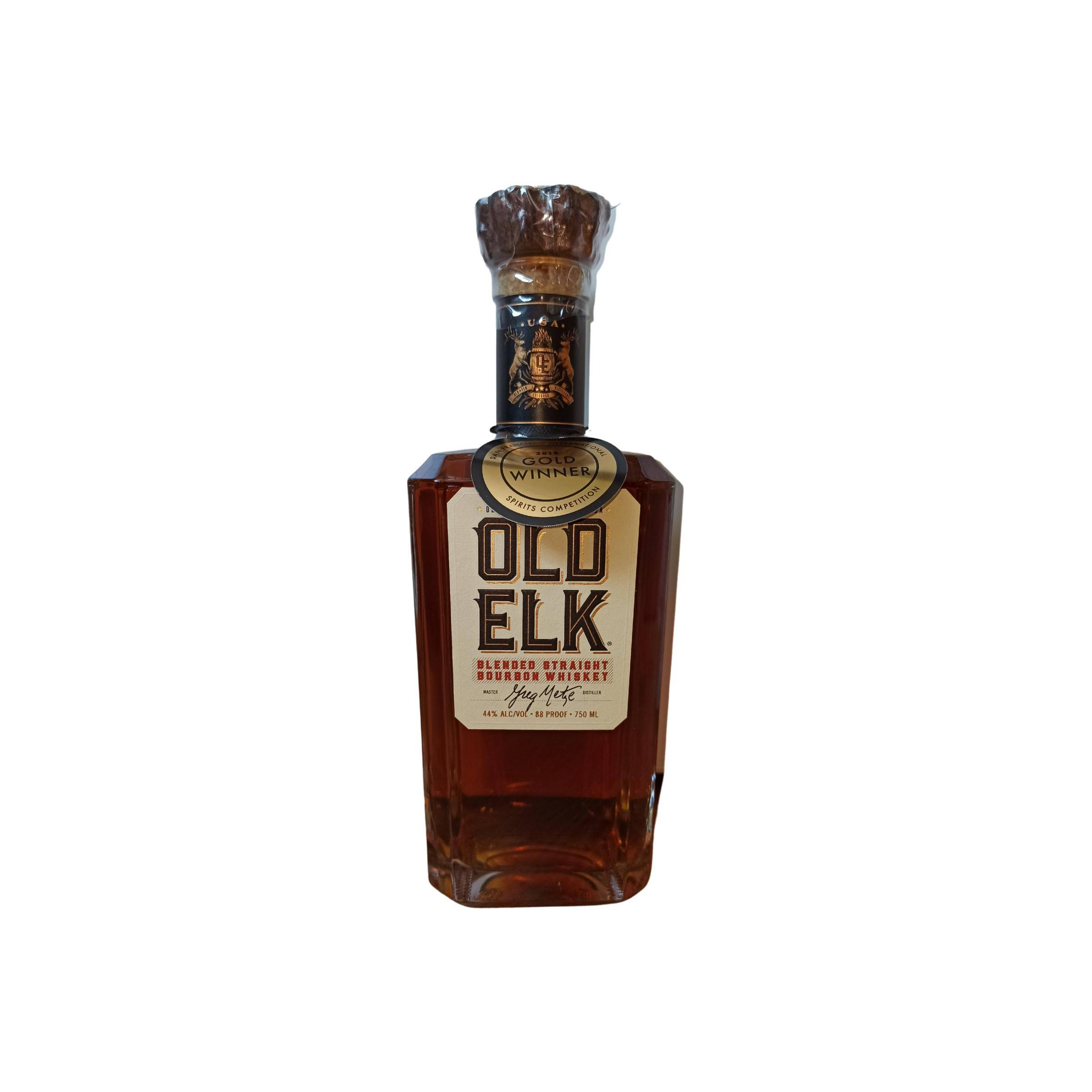 Old Elk Blended Straight Bourbon Whiskey