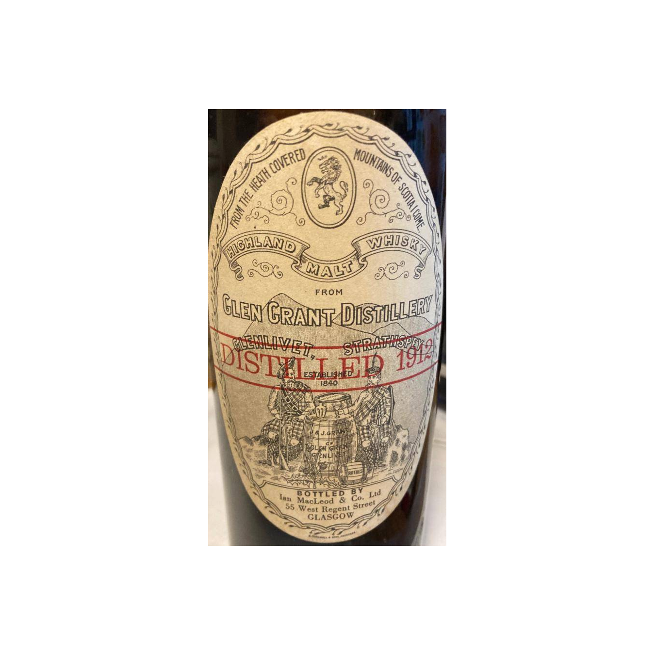 Glen Grant 1912 Single Malt Whisky