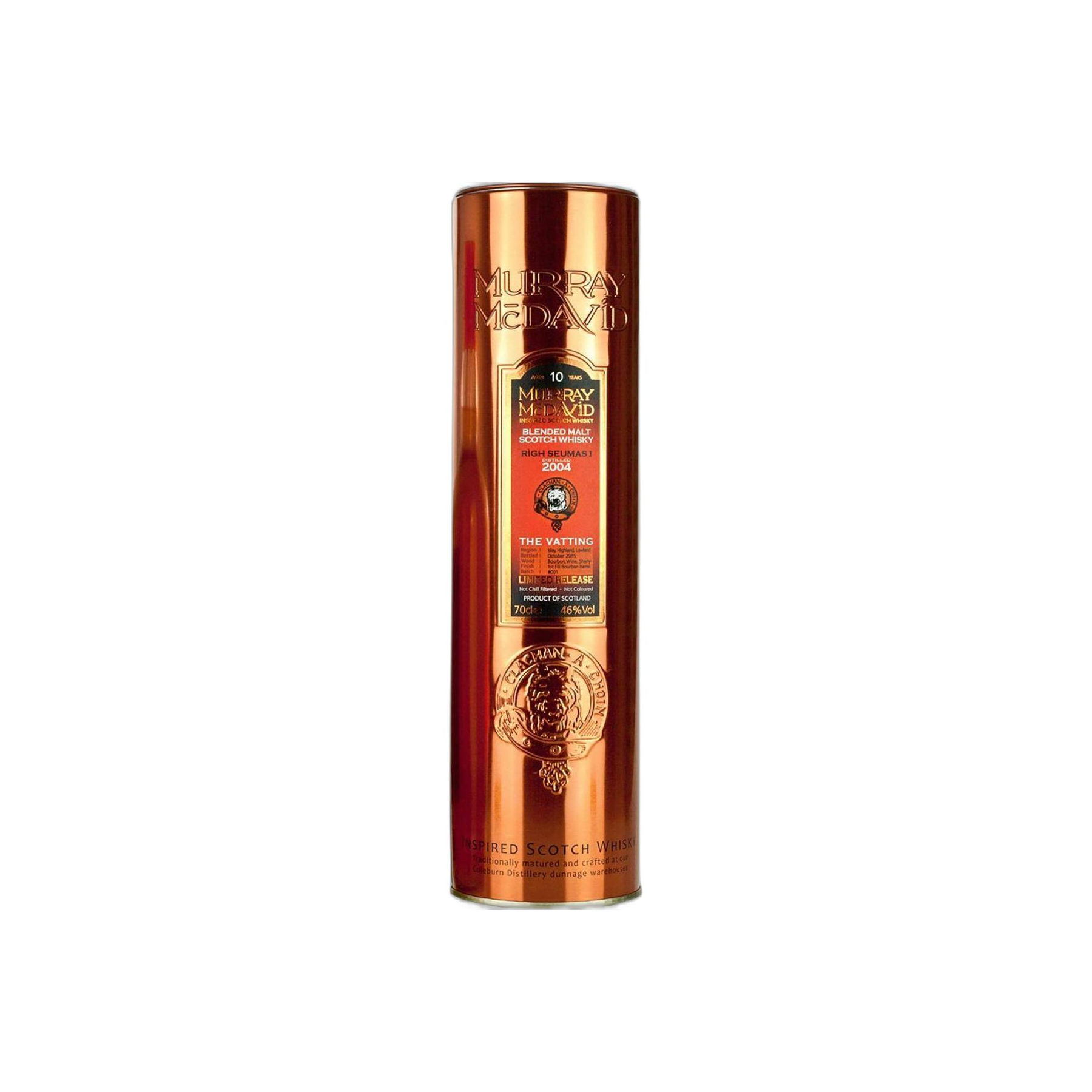 Murray McDavid 2004 10 Years Blended Malt Whisky 2