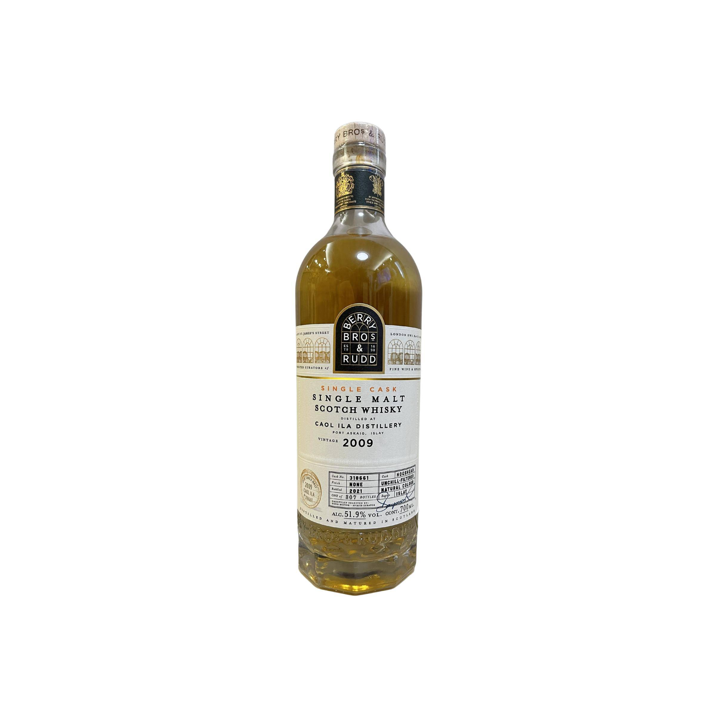 Caol Ila Single Cask 2009 12 Years Single Malt Whisky