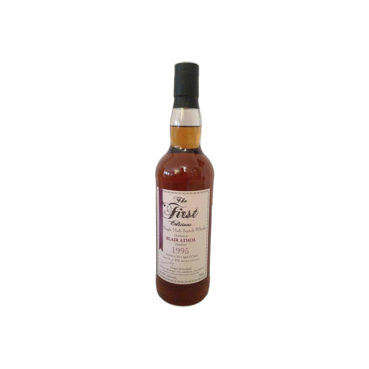 Blair Athol The First Editions 1995 19 Years Single Malt Whisky