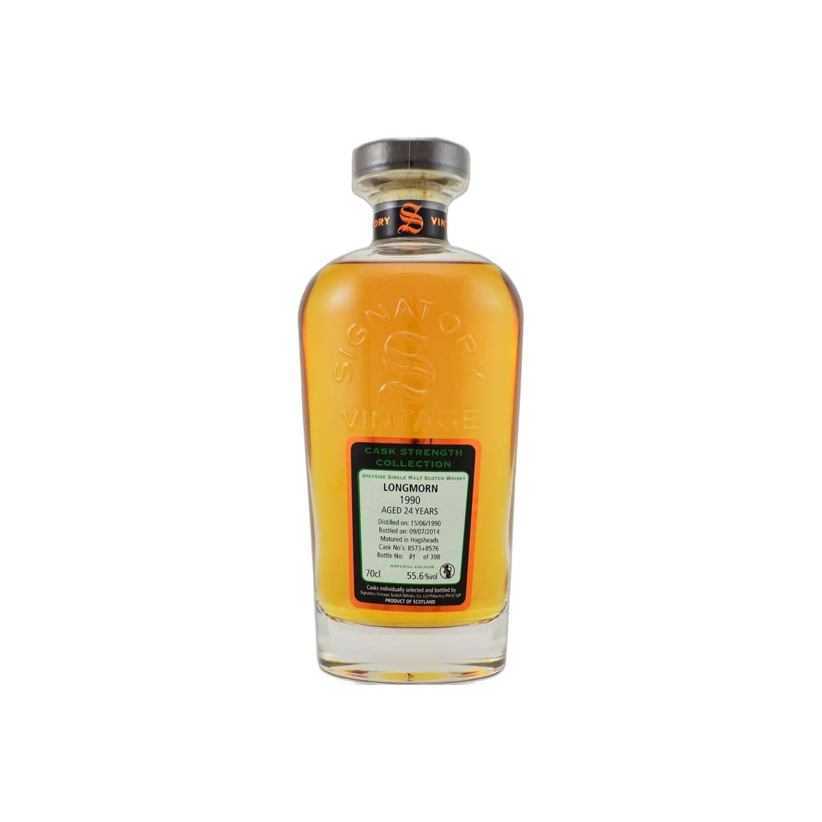 Longmorn Cask Strength Collection 1990 24 Years Single Malt Whisky