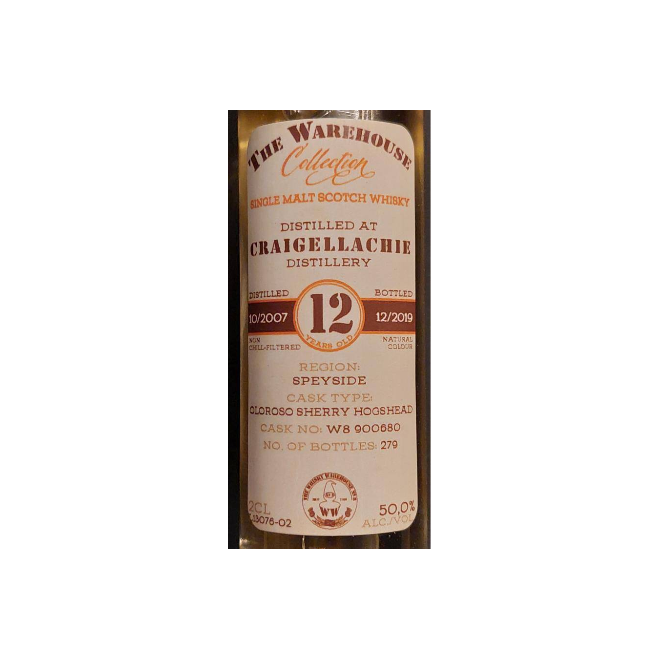 Craigellachie 2007 12 Years Single Malt Whisky