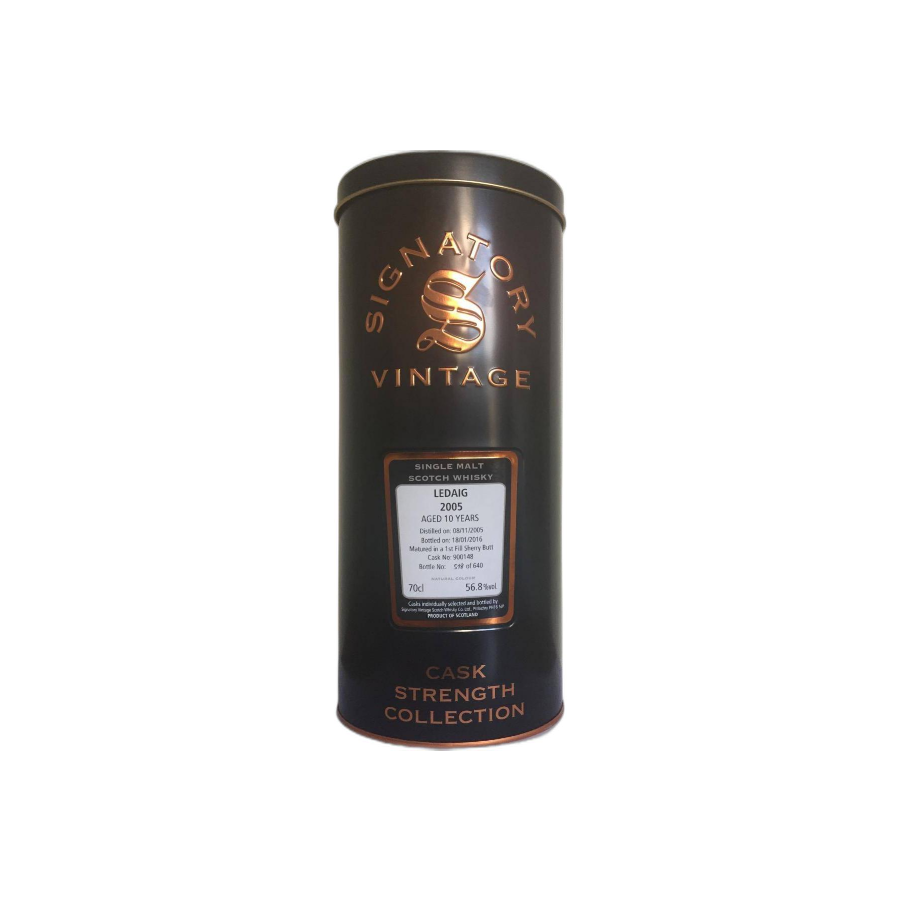 Tobermory Cask Strength Collection 2005 10 Years Single Malt Whisky 2