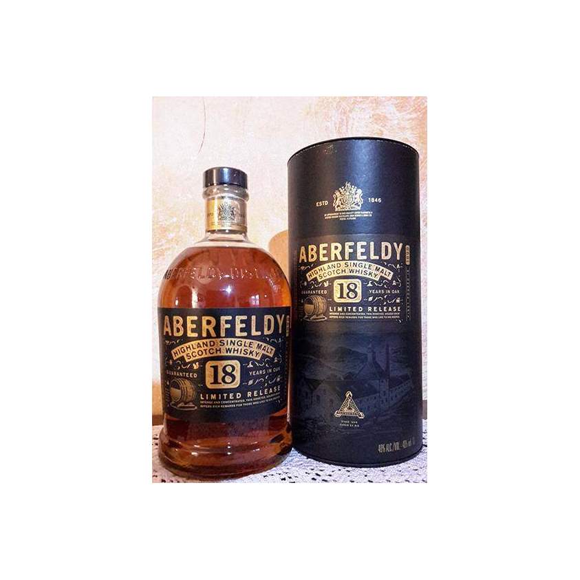 Aberfeldy 18 Years Single Malt Whisky 2