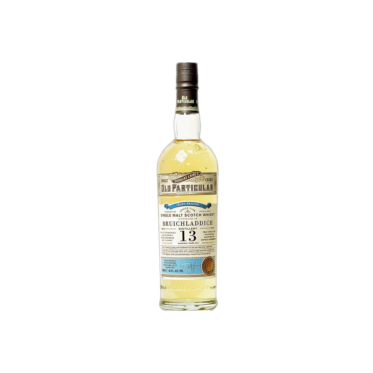 Bruichladdich Old Particular 2002 13 Years Single Malt Whisky