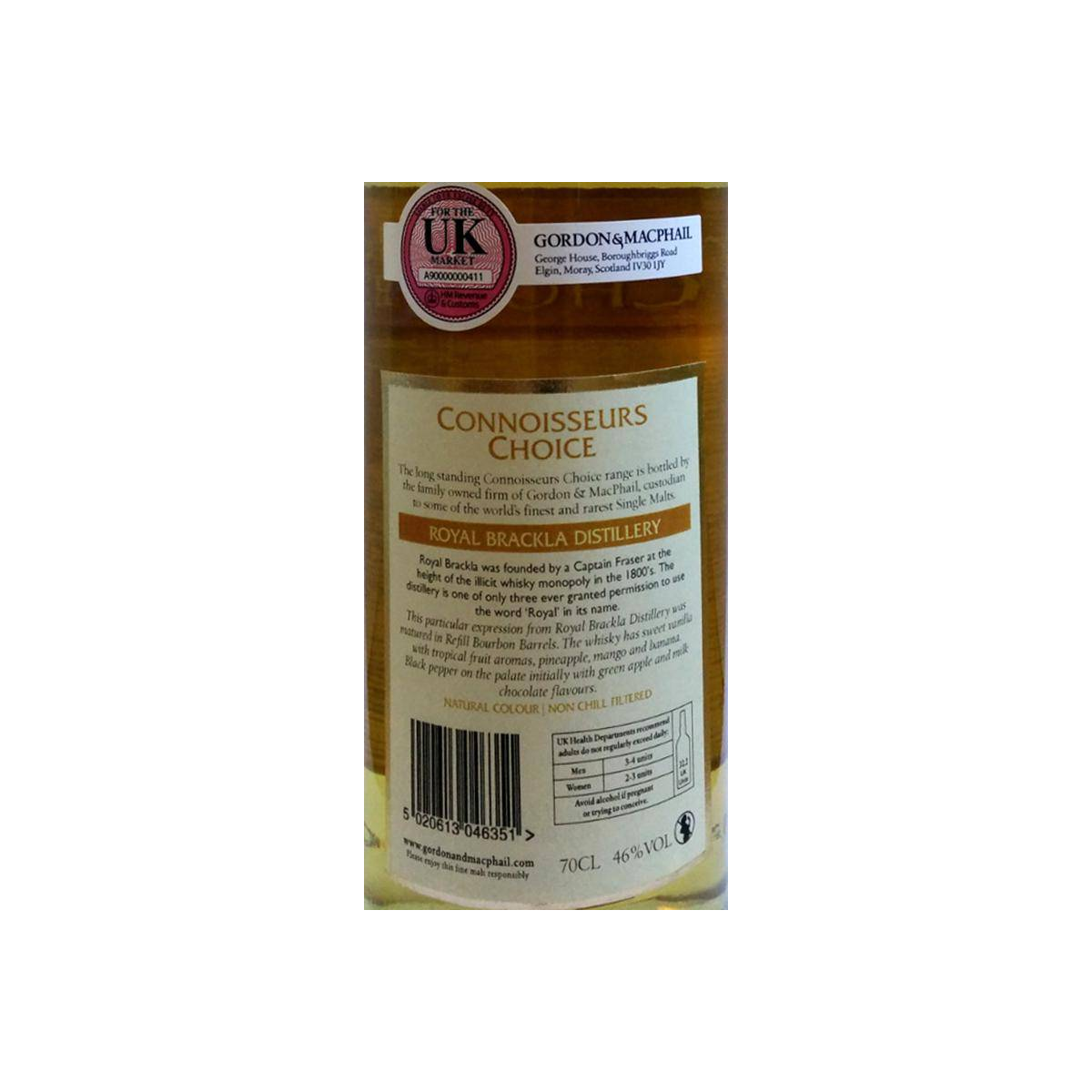 Royal Brackla Connoisseurs Choice 1998 15 Years Single Malt Whisky 3