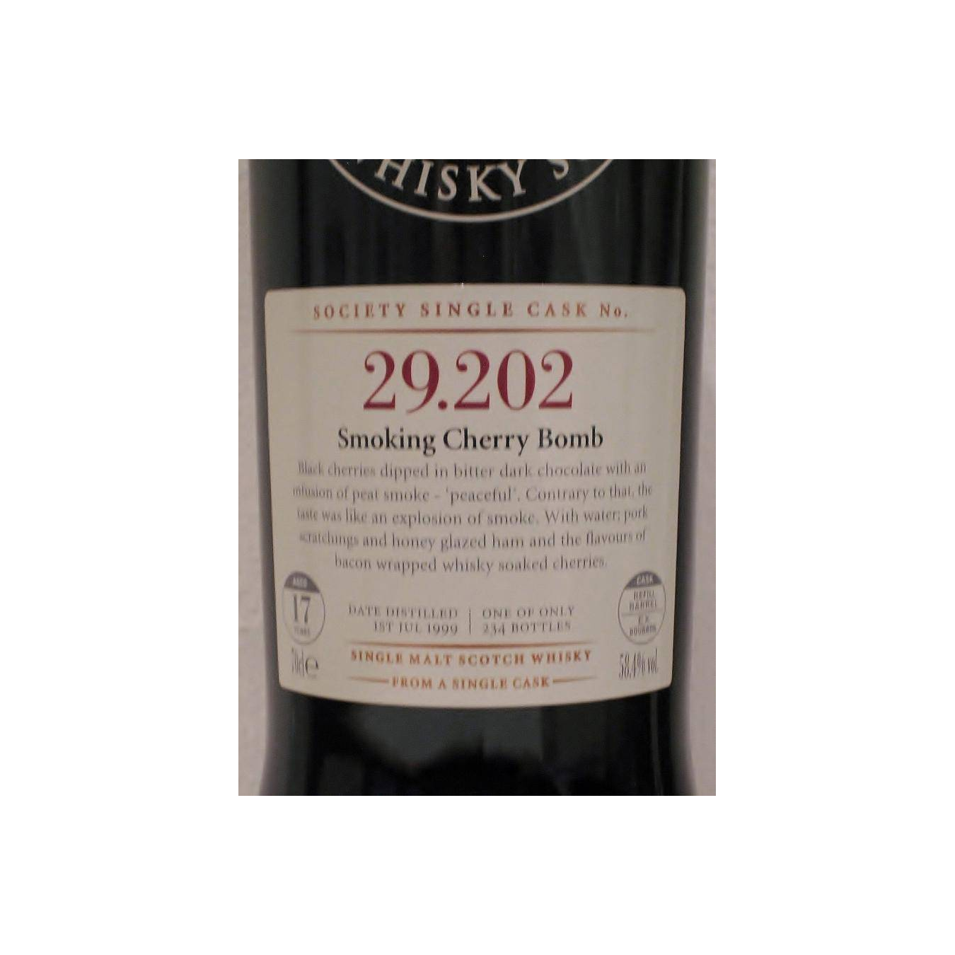 The Scotch Malt Whisky Society 1999 17 Years Single Malt Whisky 2