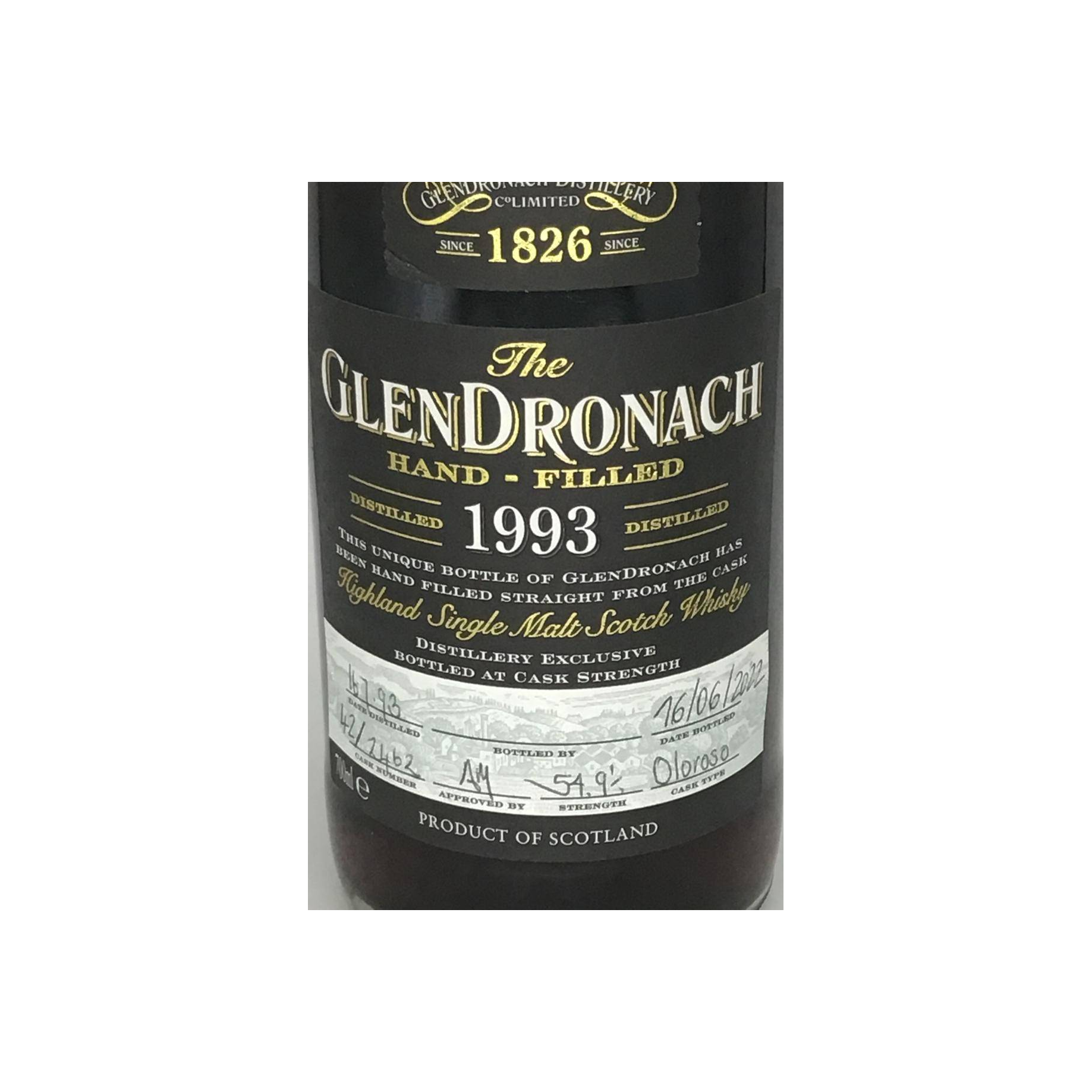 GlenDronach 1993 28 Years Single Malt Whisky 2