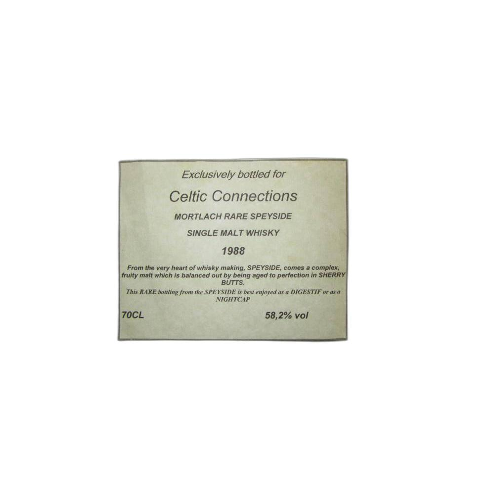Mortlach 1988 Single Malt Whisky 2