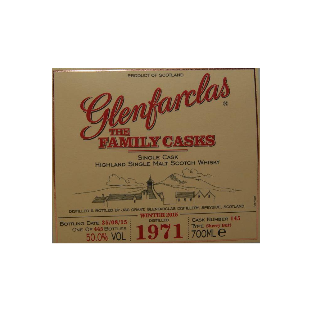 Glenfarclas 1971 44 Years Single Malt Whisky 2