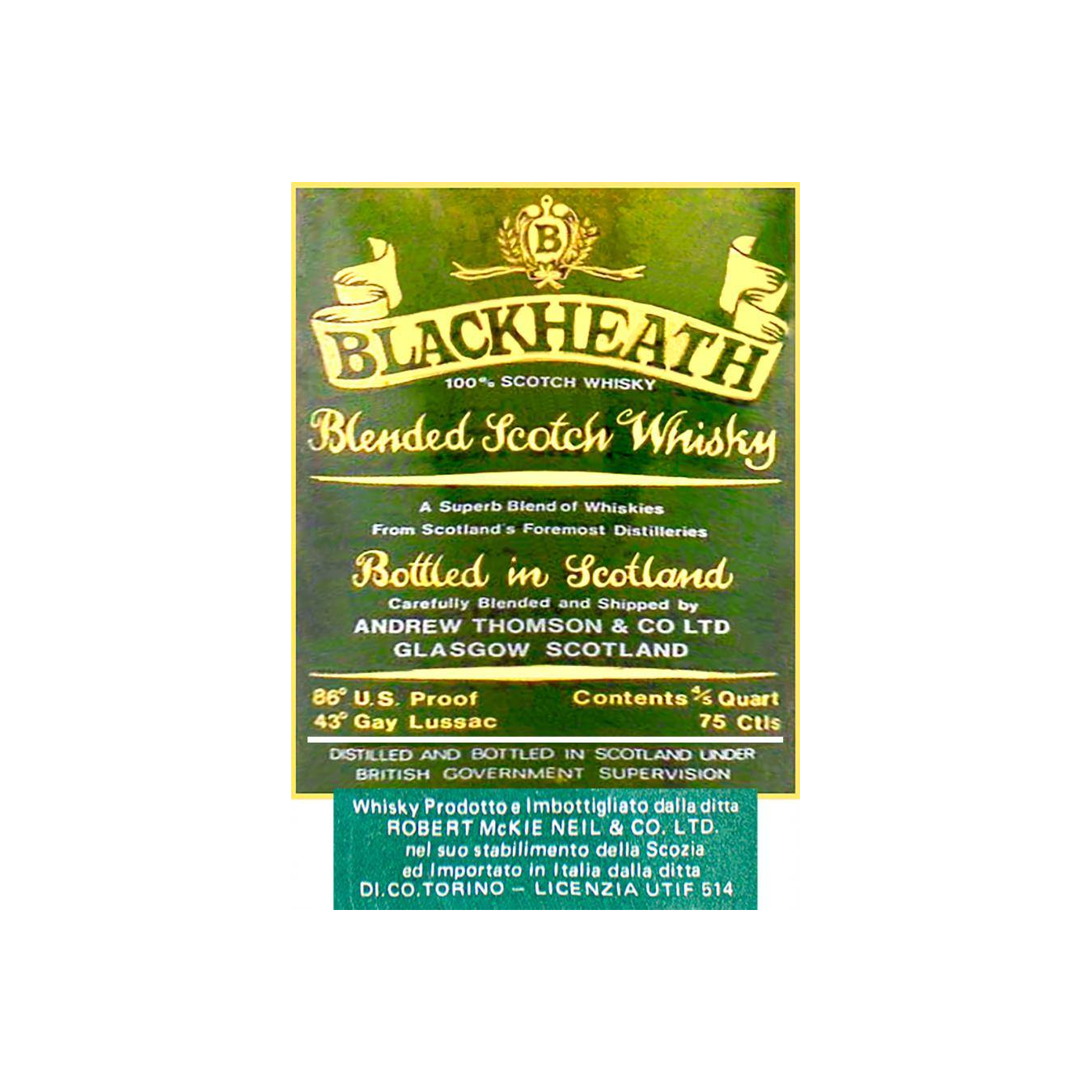 Blackheath Blended Scotch Whisky 3