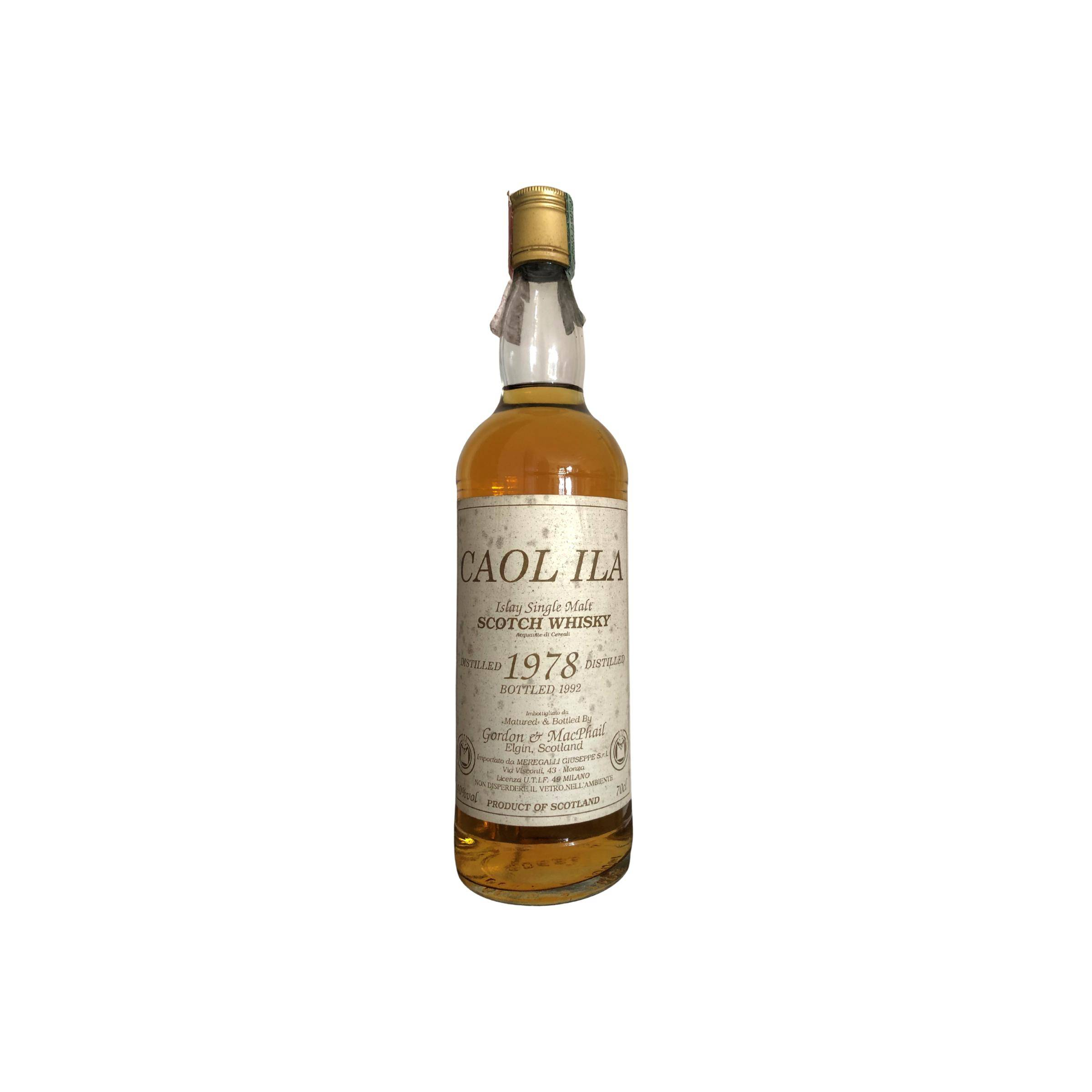 Caol Ila 1978 14 Years Single Malt Whisky
