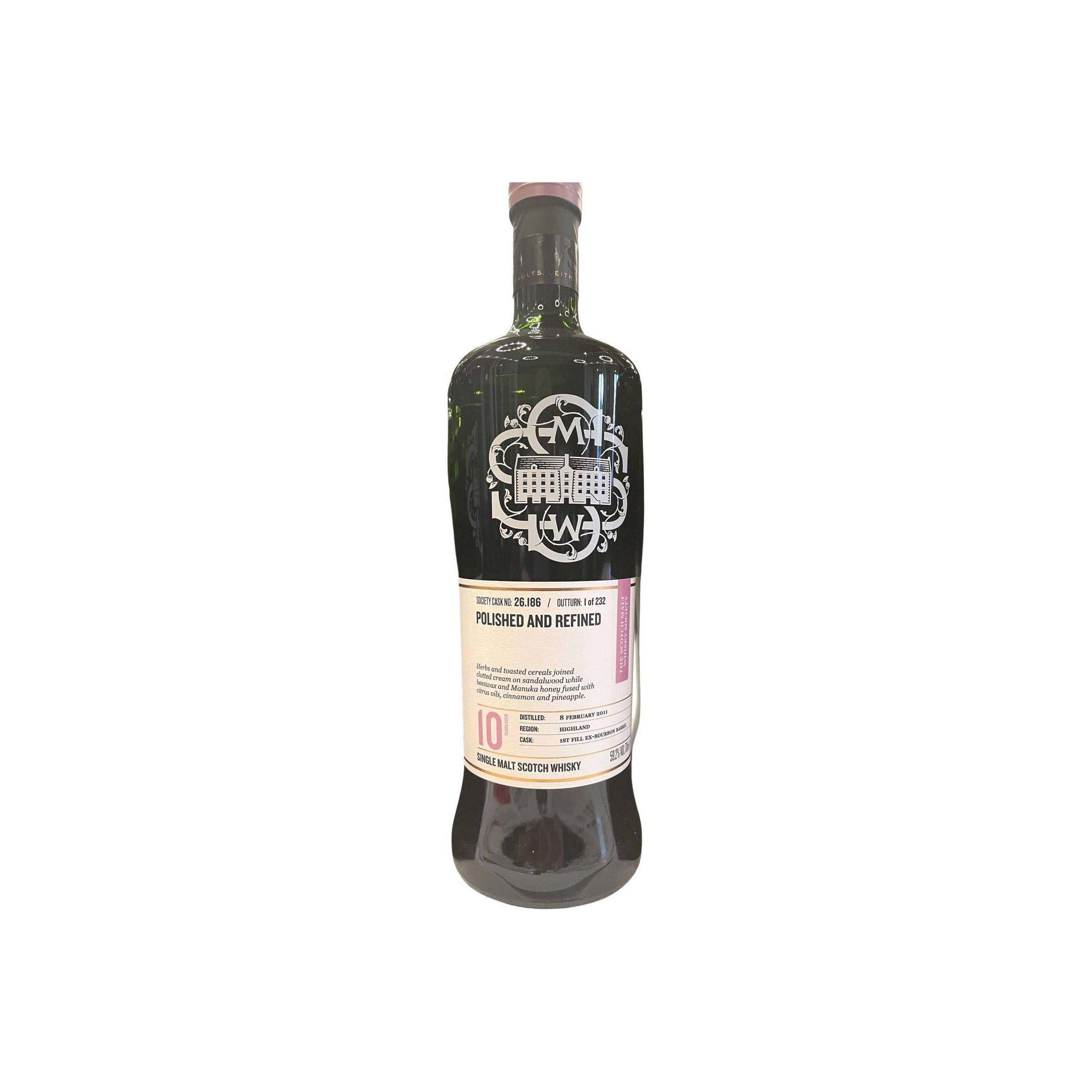 The Scotch Malt Whisky Society 2011 10 Years Single Malt Whisky