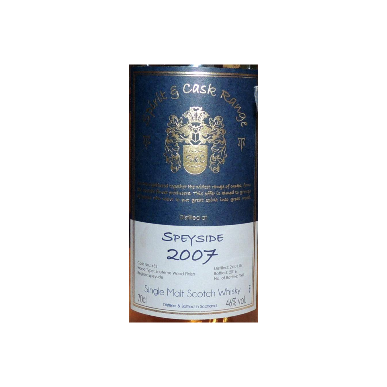 Speyside 2007 Wx
