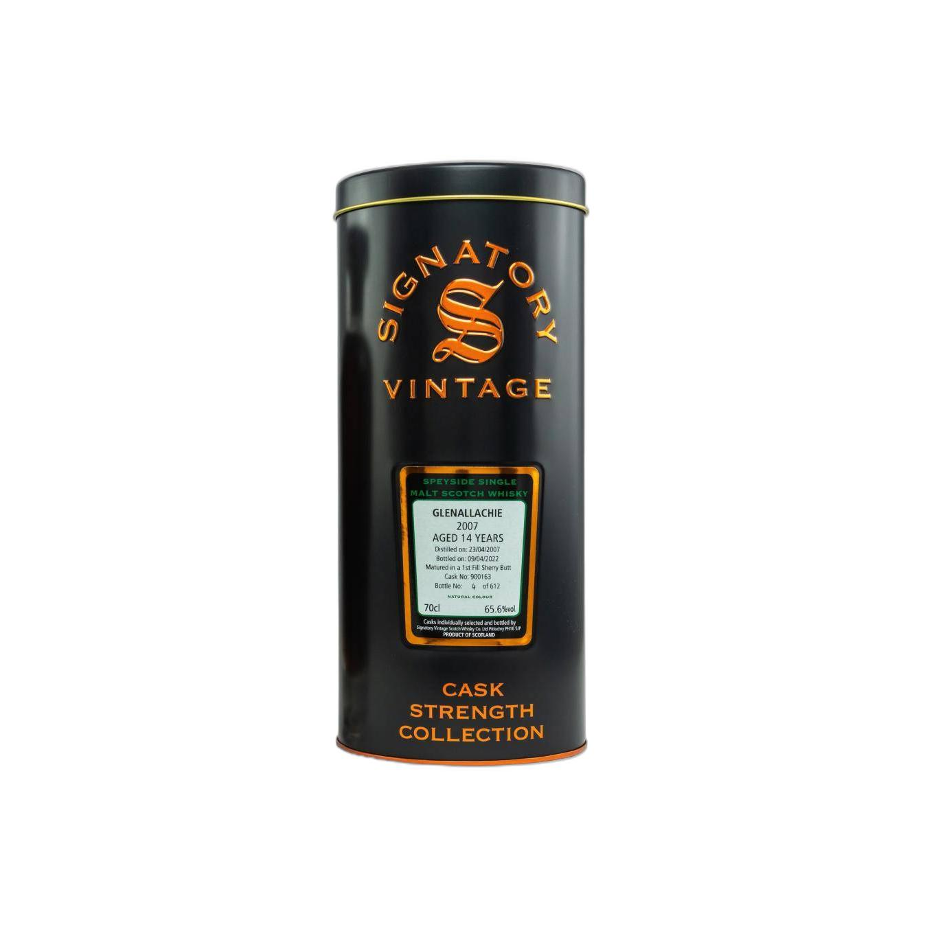 The GlenAllachie Cask Strength Collection 2007 14 Years Single Malt Whisky 2