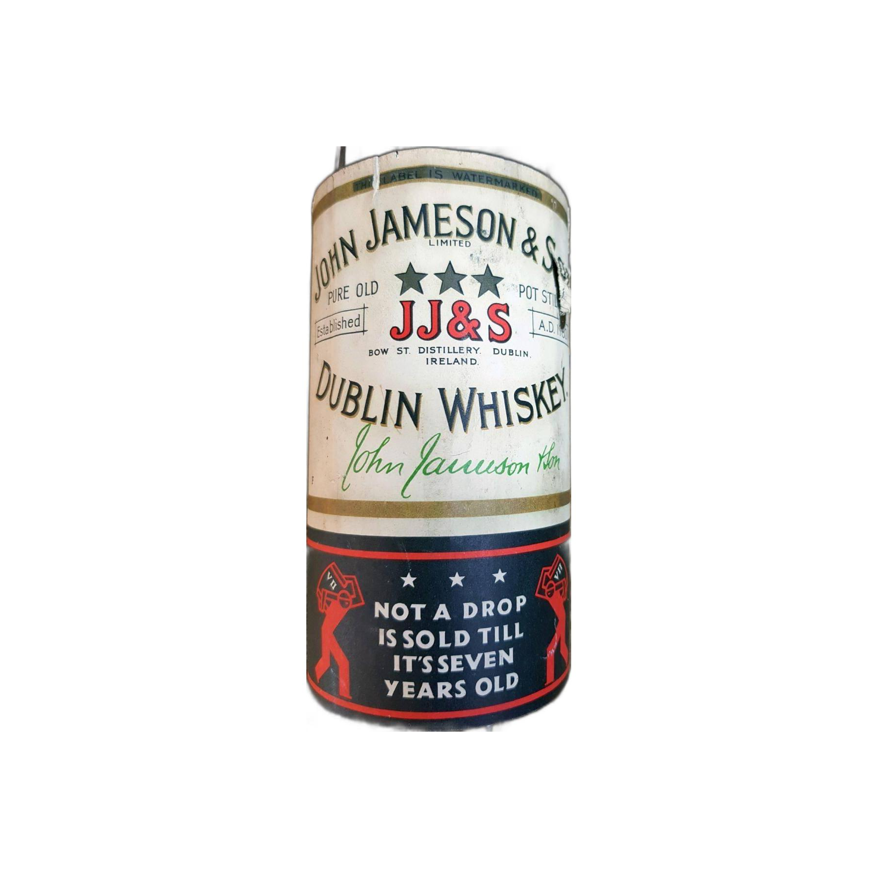 John Jameson & Son Pure Old Pot Still Dublin Whiskey