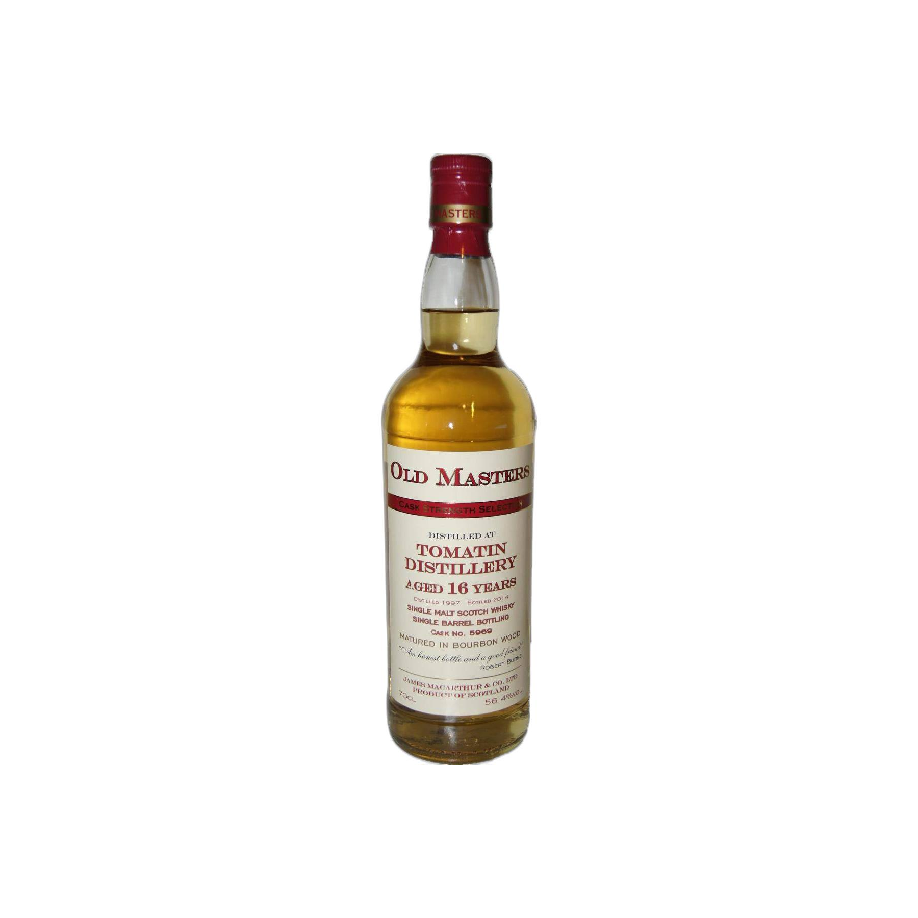Tomatin 1997 16 Years Single Malt Whisky