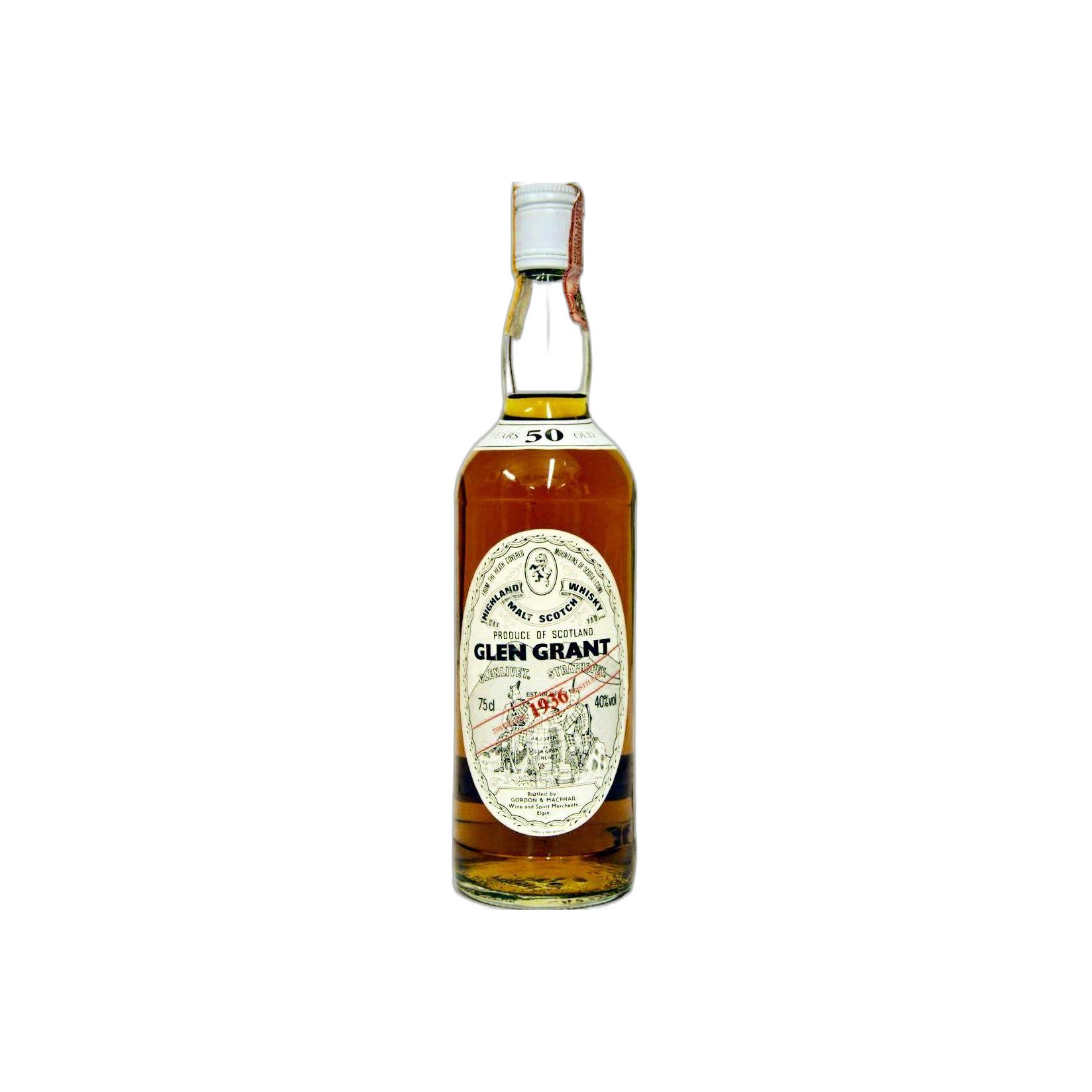 Glen Grant Licensed Bottling 1936 50 Years Single Malt Whisky