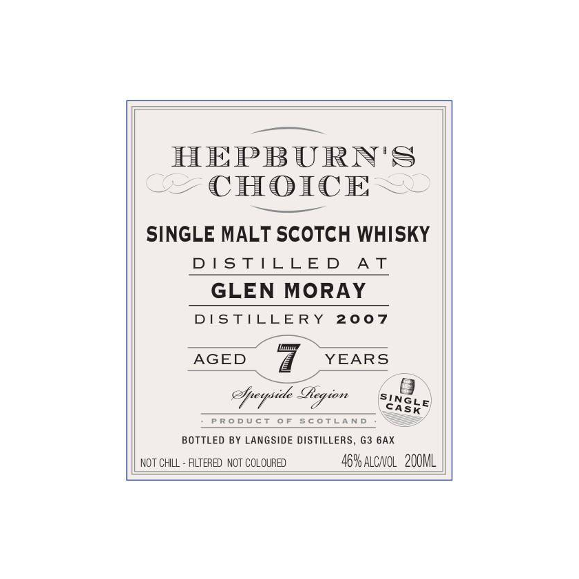 Glen Moray 2007 7 Years Single Malt Whisky 2
