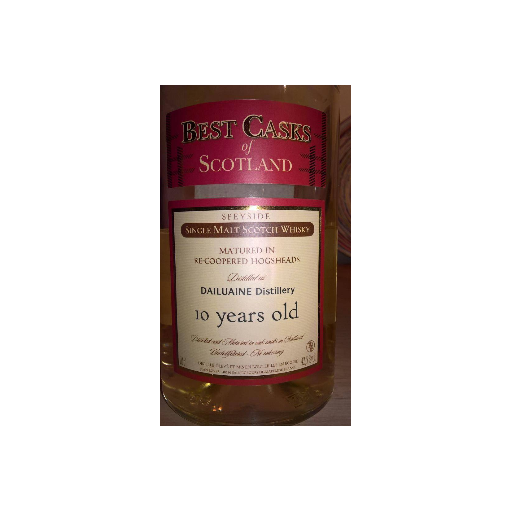 Dailuaine 10 Years Single Malt Whisky 2