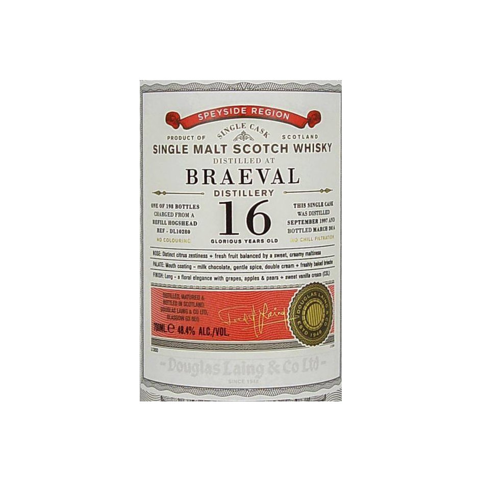 Braeval Old Particular 1997 16 Years Single Malt Whisky 2
