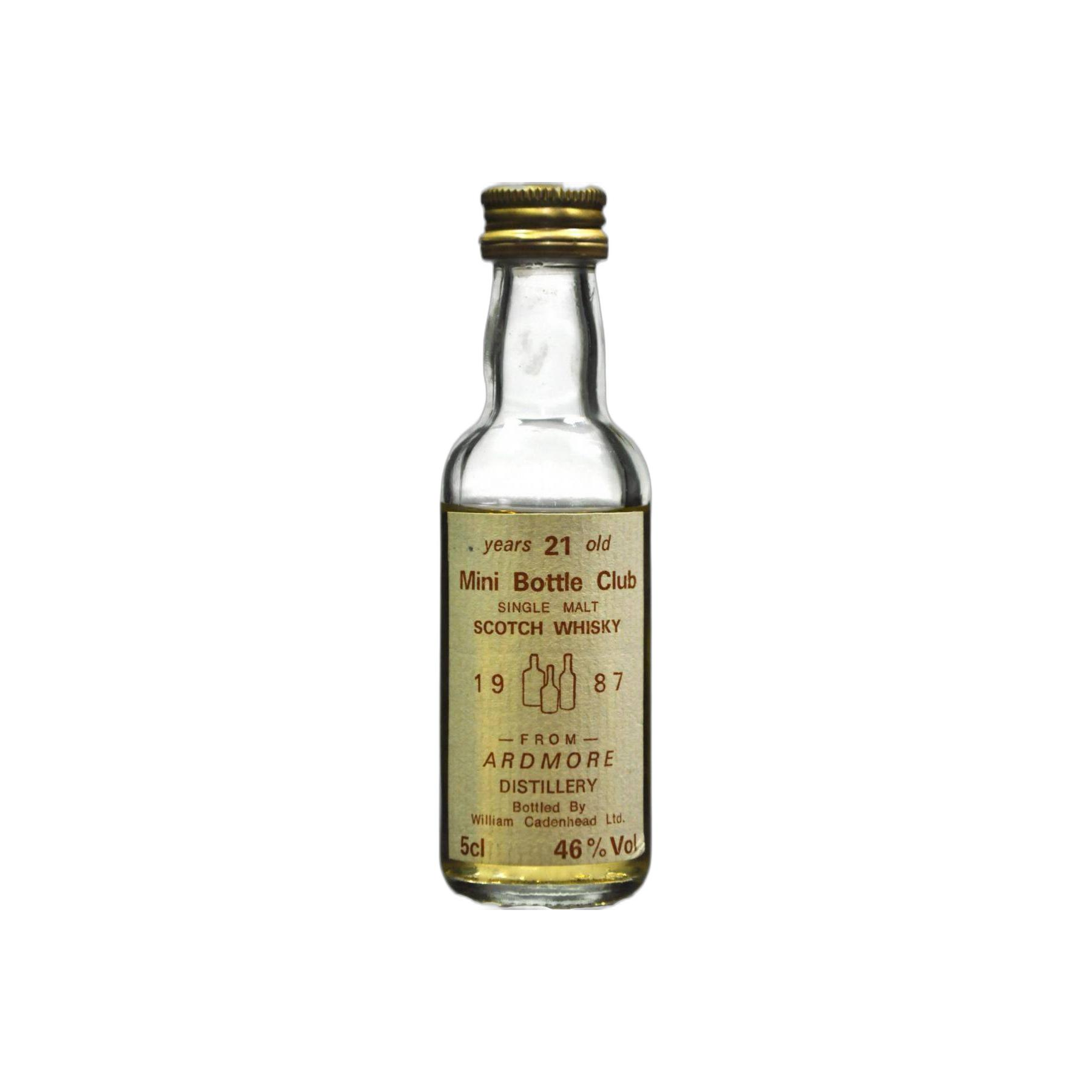 Ardmore Miniature 1987 21 Years Single Malt Whisky 2