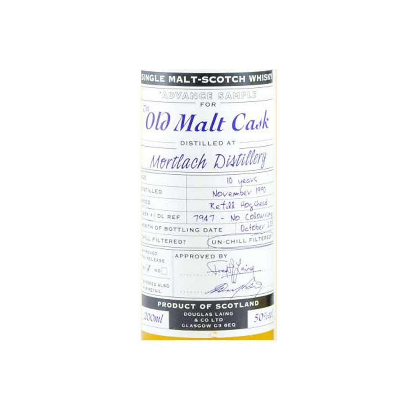 Mortlach 1990 10 Years Single Malt Whisky