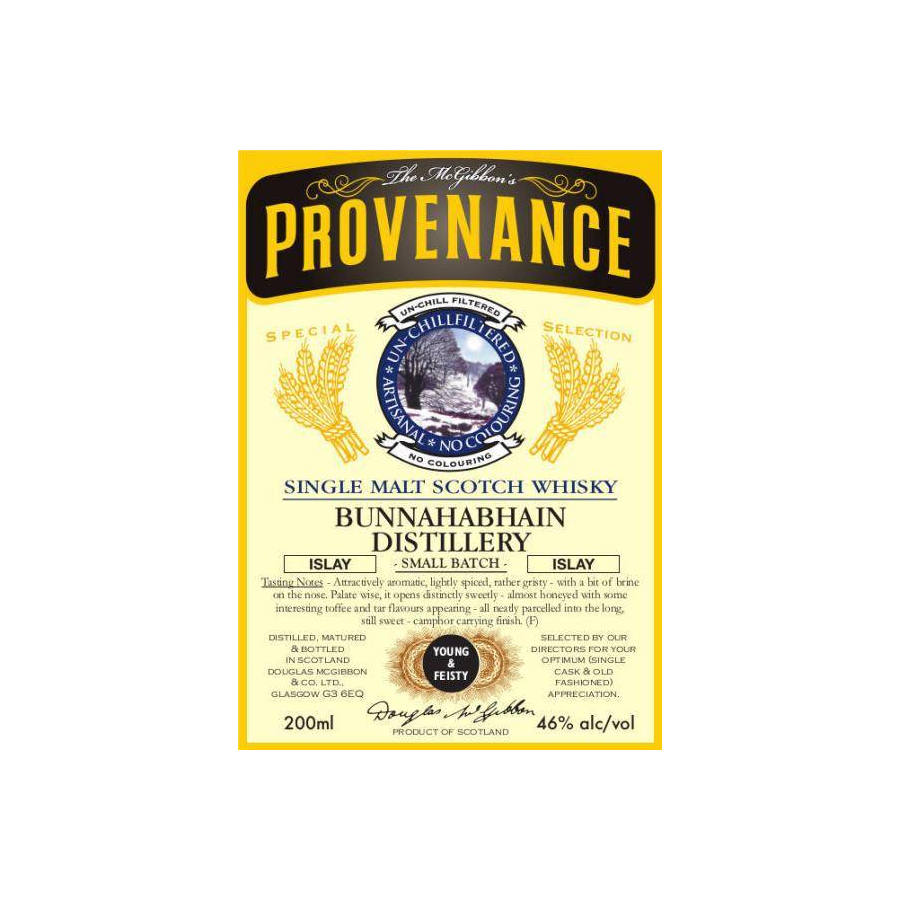 Bunnahabhain McGibbon's Provenance Single Malt Whisky 2