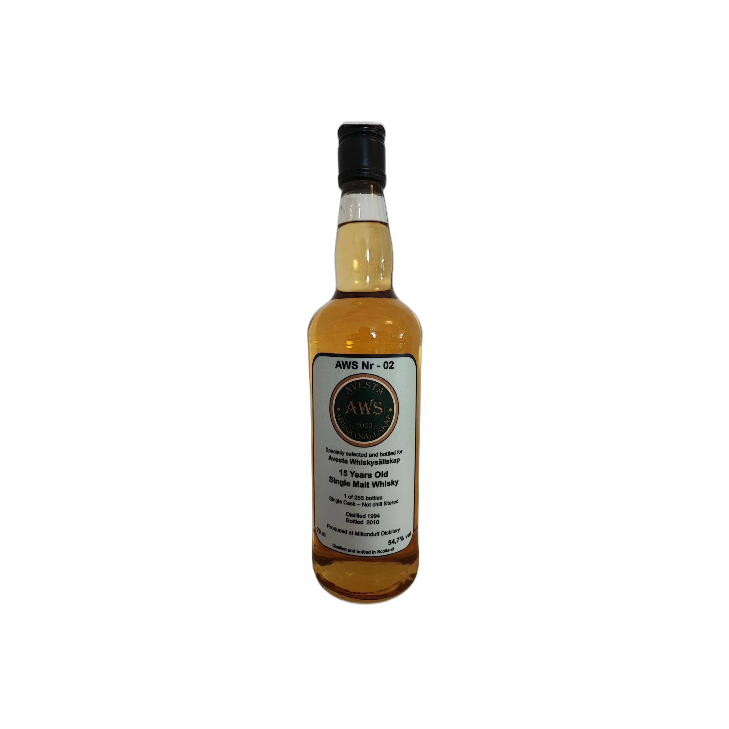 Miltonduff 1994 15 Years Single Malt Whisky