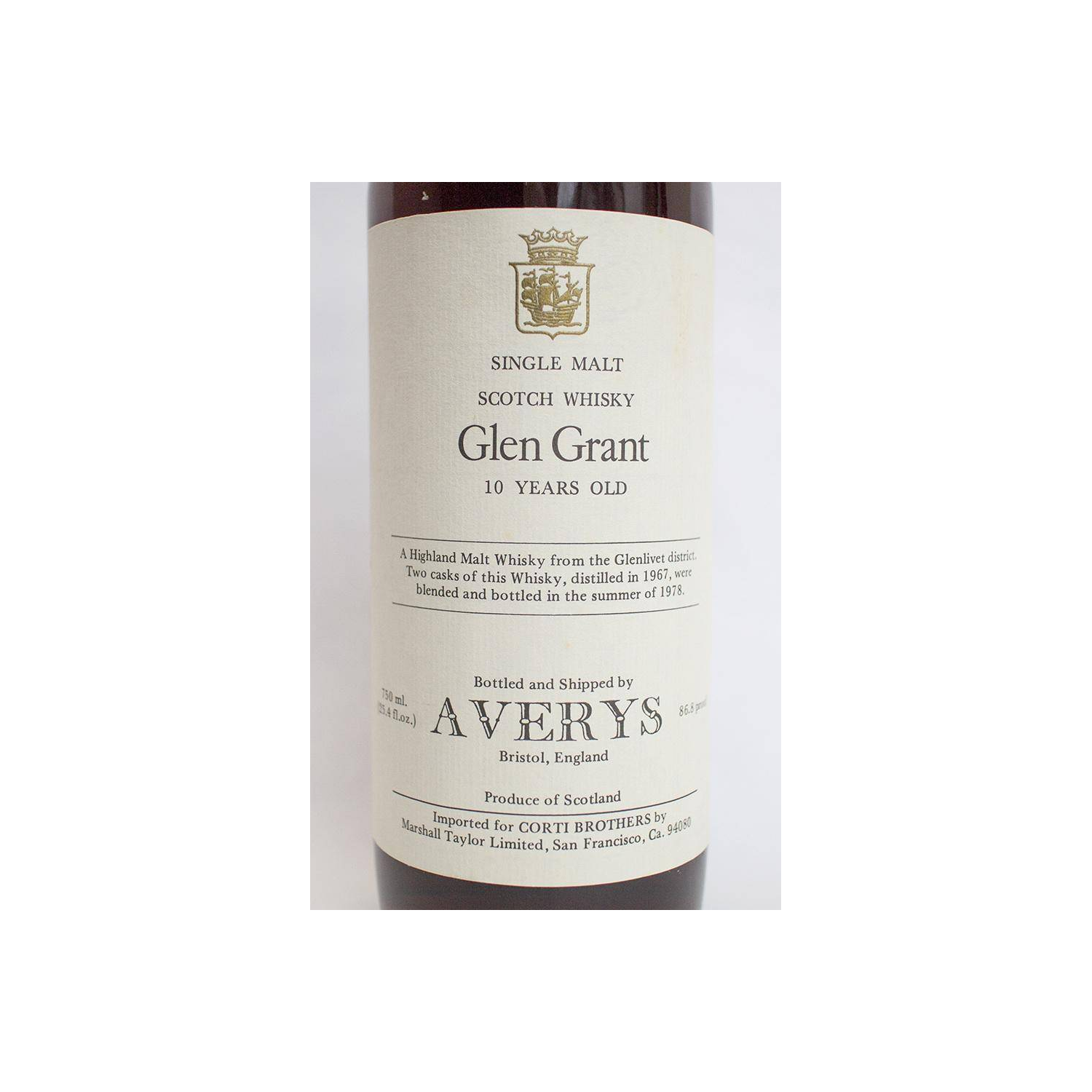 Glen Grant 1967 10 Years Single Malt Whisky 2