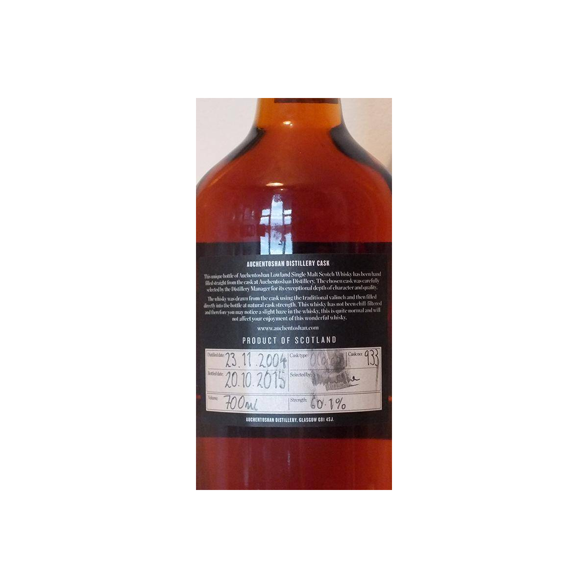Auchentoshan 2004 11 Years Single Malt Whisky 2