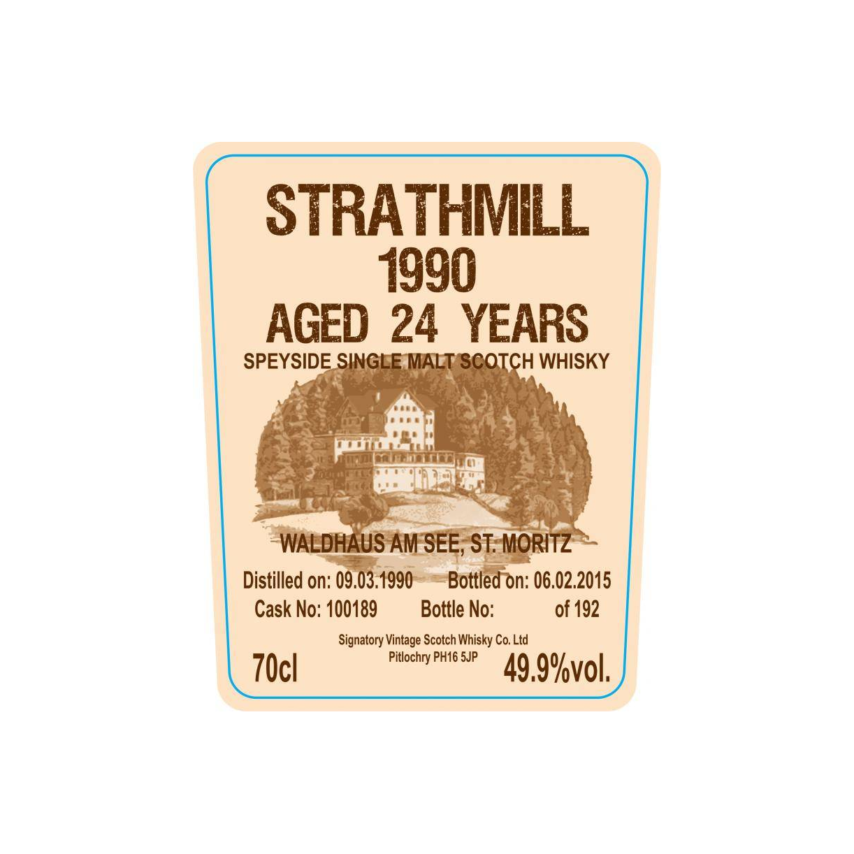 Strathmill Cask Strength Collection 1990 24 Years Single Malt Whisky 2