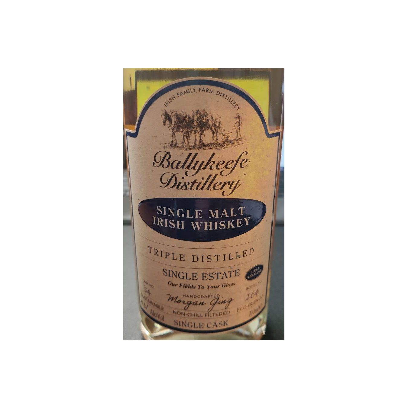 Ballykeefe Distillery Single Malt Irish Whiskey