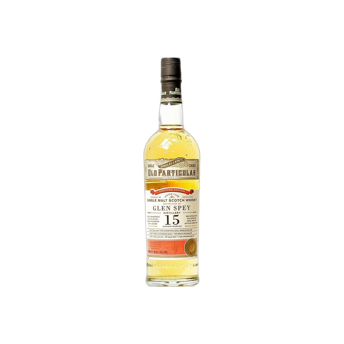 Glen Spey Old Particular 1999 15 Years Single Malt Whisky