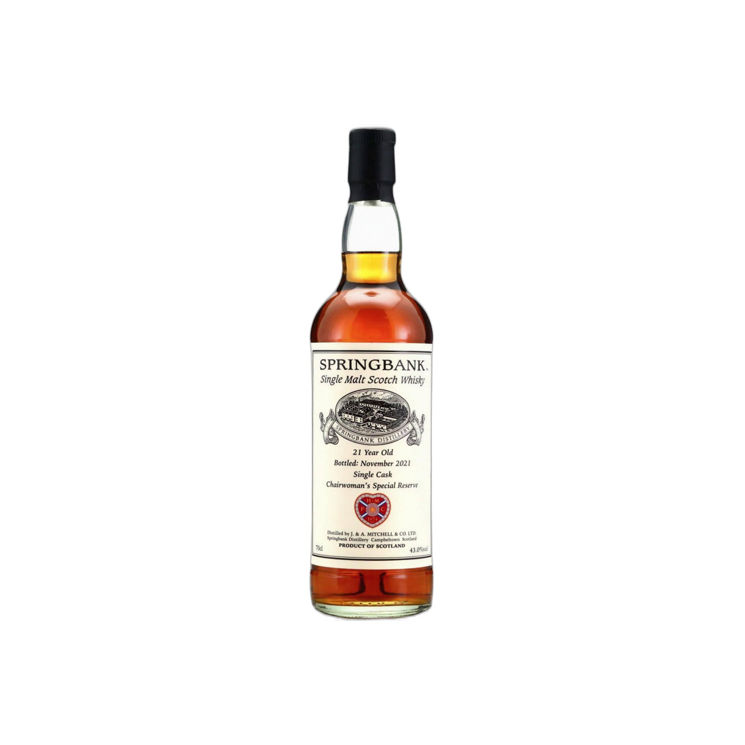 Springbank Private Bottling 21 Years Single Malt Whisky
