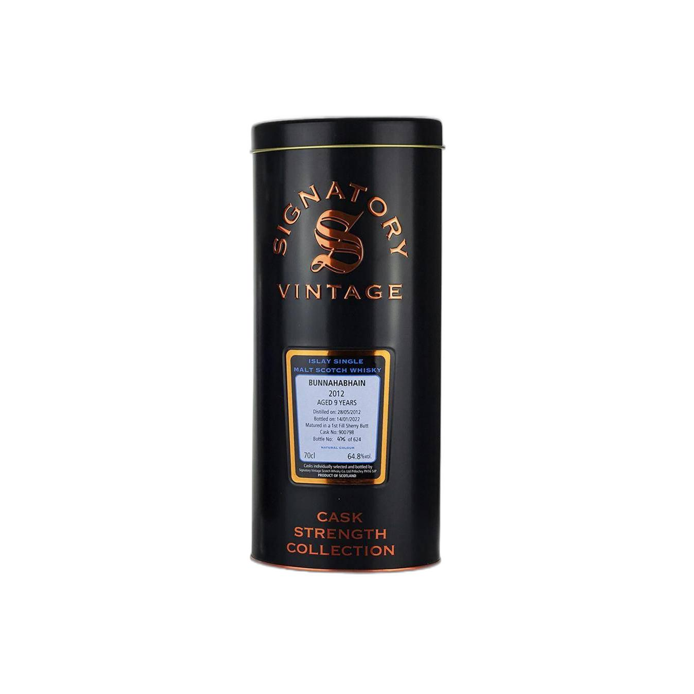 Bunnahabhain Cask Strength Collection 2012 9 Years Single Malt Whisky 2