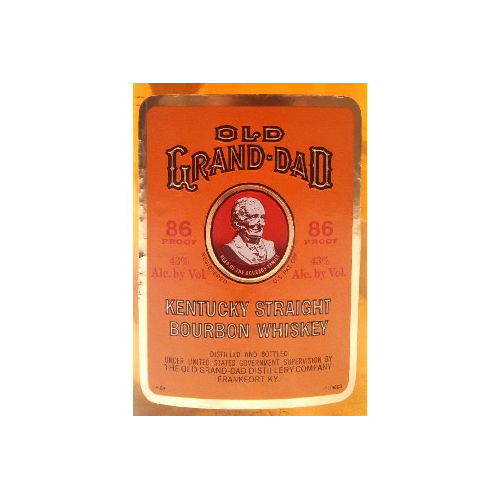 Old Grand-Dad Kentucky Straight Bourbon Whiskey