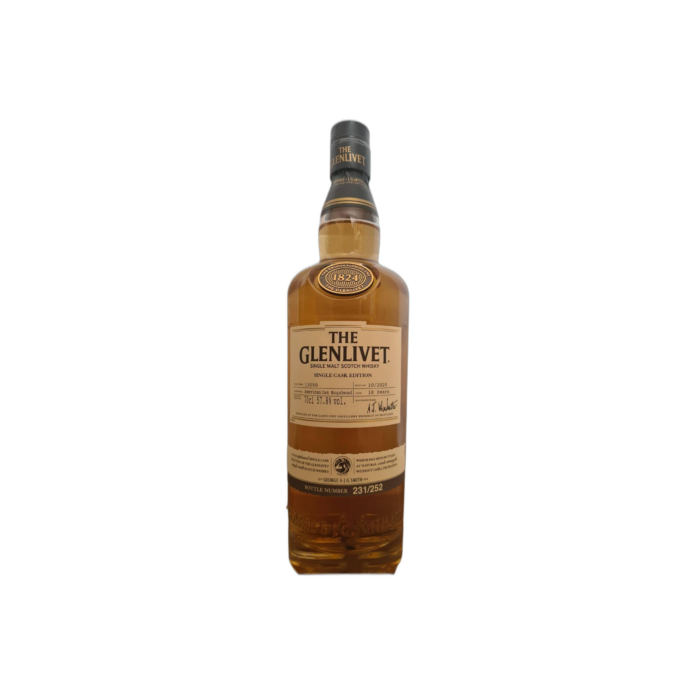 The Glenlivet 18 Years Single Malt Whisky