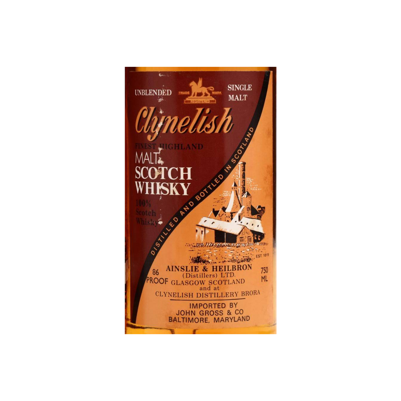 Clynelish 12 Years Single Malt Whisky