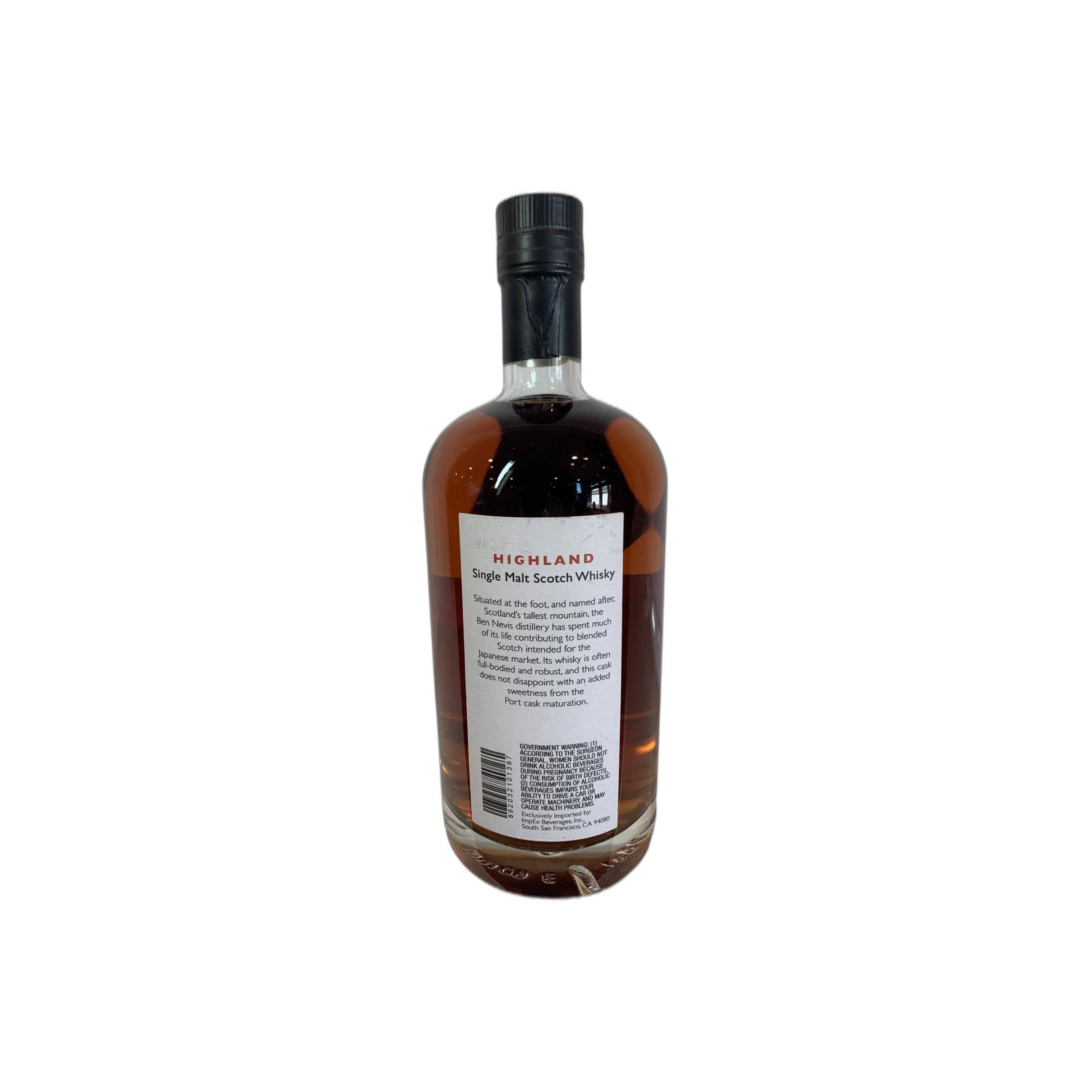 Ben Nevis 1998 15 Years Single Malt Whisky 2